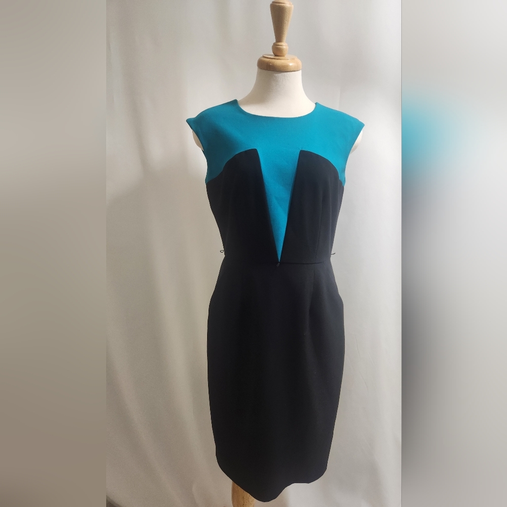 CK Black & Teal Dress